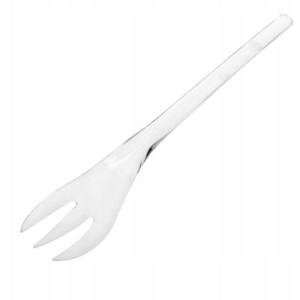 Widelec plastikowy jednorazowy mini 10cm 100szt