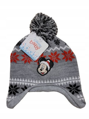 Myszka Mickey Czapka zimowa dla niemowląt 49 / 52