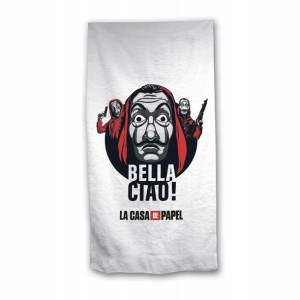 Dom z Papieru Ręcznik La Casa de Papel Bella Ciao