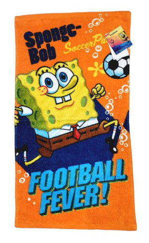 Ręcznik Przedszkolaka Do Szkoły Dziecięcy 35 X 65 Cm Spongebob