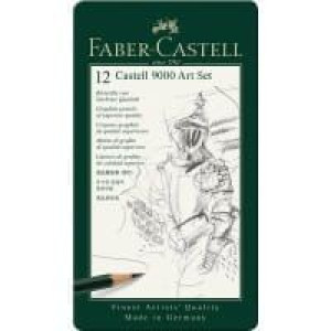 Ołówki Faber-Castell 9000 Art Set 8B-2H 12 szt.