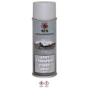 Farba Wojskowa W Spray Grau Matowy 400 Ml