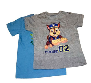 PSI PATROL Koszulka T-shirt Dziecięcy  2 szt. 98/104 CHASE