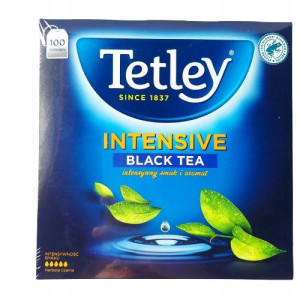 Herbata Czarna Tetley Intensive 100szt 200g