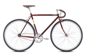 Rower singlespeed Fuji FEATHER red 54cm
