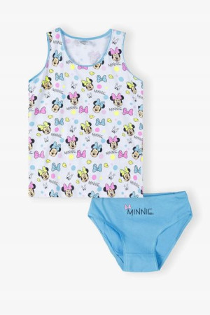 MYSZKA MINNIE Komplet bielizny dziewcęcej 128/134
