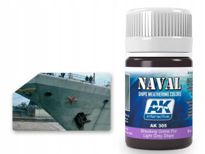 Wash Streaking grime for light grey ships AK305 AK