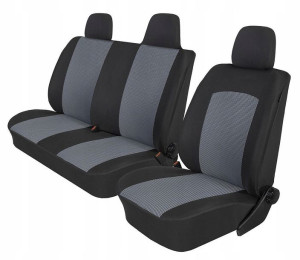 Pokrowce na miarę Nissan Primastar 3 osoby 01-2014