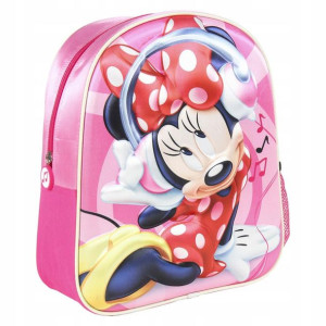 MYSZKA MINIE Plecak Dziedzięcy 3D Minnie Mouse
