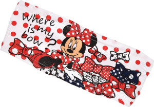 Opaska na głowę Bandana DZIECIĘCA MYSZKA MINNIE