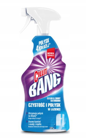 Cillit Bang Spray Czystość I Połysk W Łazience 750ml