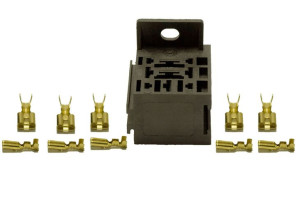 Podstawa Przekaźnika 5-stykowa 5x6.3 4x28mm