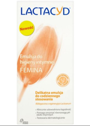 Lactacyd Emulsja Do Higieny Intymnej Zapas 200ml Femina