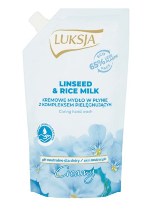 Luksja Mydło W Płynie 400ml Linen Zapas