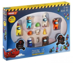Among Us Seria 2 Zestaw 8 PAK Deluxe z Gry Dynia