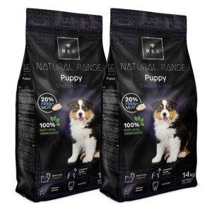Rex Natural Range Puppy Chicken & Rice 2x14kg