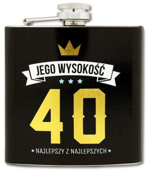Piersiówka Royal - Jego Wysokość 40 - Latek Najlepszy Z Najlepszych
