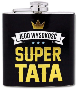 Piersiówka Royal - Jego Wysokość Super Tata - Najlepszy Z Najlepszych
