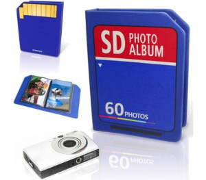 FOTOALBUM KARTA SD ALBUM DO ZDJĘĆ prezent 60 zdjęć