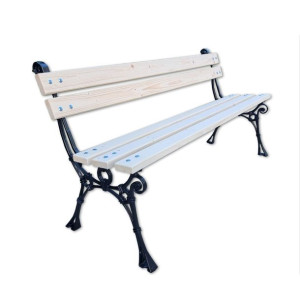 Ławka ogrodowa Retro bez podłokietnika 150cm malowana PRODUCENT