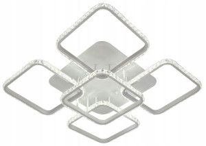 Lampa Led Sufit Krysztłki Plafon Glmour Led Pilot