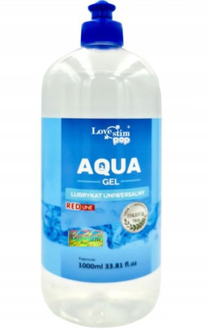 Aqua Gel Sex Duży Żel Intymny Poślizgowy Lubrykant 1l