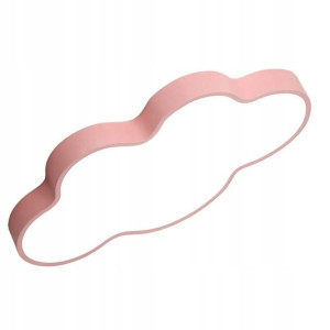 Plafon Led Lampa Sufitowa Duża Pink White Pilot