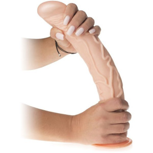 Żylasty Penis 34 Cm Na Przyssawce Duże Dildo Xxl