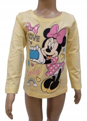 Myszka Minnie Bluzka z długim Rękawem 128/ 8A