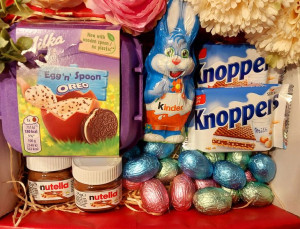 Paczka Kinder  na zajączka