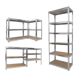 Regał Magazynowy Metalowy 222x90x40cm 6 Półek 900 Kg