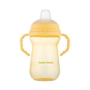 Kubek niekapek FirstCup 250ml Yellow Canpol