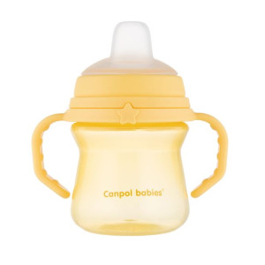 Kubek niekapek FirstCup 150ml Yellow Canpol