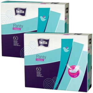 Bella Wkładki higieniczne Panty Classic 2x 60szt.