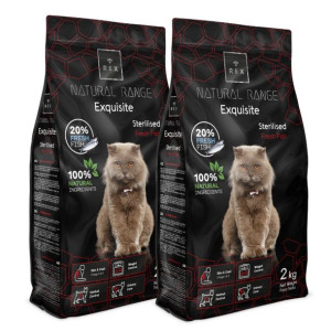 Rex Natural Range Exquisite Sterilised Fresh Fish Adult 2x2kg