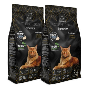 Rex Natural Range Exquisite Sterilised Chicken & Turkey 2x2kg