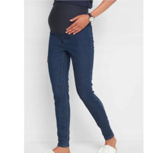 Bonprix Jeansowe Spodnie Ciążowe Z Pasem Rurki Jeansy Jegginsy 38-40 927996