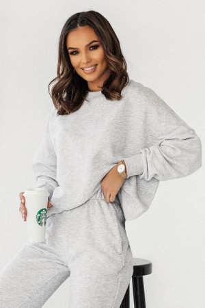 Szara bluza oversize Morelli M/L