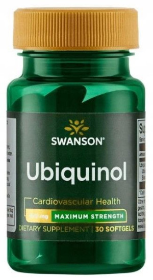 Swanson Ubiquinol 200mg 30k Ubichinol Antyoksydant