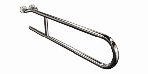 ANDEX Uchwyt półokrągły stały 85 cm połysk