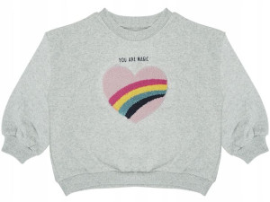 Bluza Dresowa R. 110-116 Dla Dziewczynki 5-6 Lat