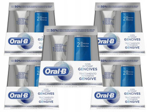 5x Pasta Do Zębów Oral-b Fluor + Żel Do Dziąseł