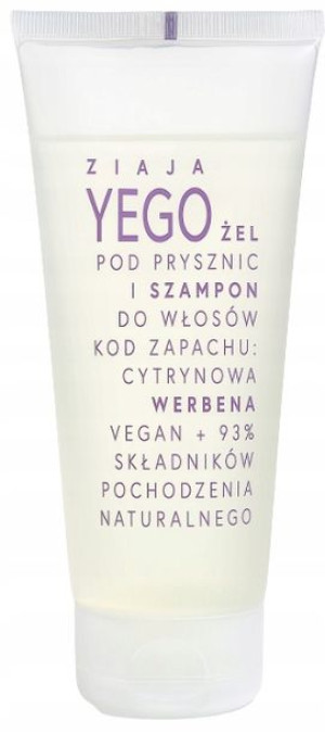 Ziaja Yego 2w1 Żel Pod Prysznic I Szampon Werbena