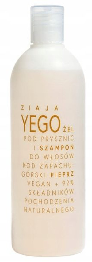 Ziaja Yego 2w1 Żel Pod Prysznic I Szampon Pieprz