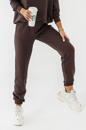 Czekoladowe joggery Morelli M/L