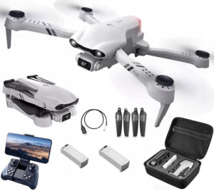 Dron F10 4DRC 2 KAMERY WiFi 4K HD GRATIS 25min