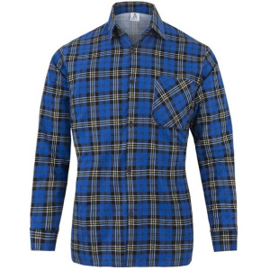 Koszula flanelowa robocza szkocka krata 100% BAWEŁNA roz. 3XL