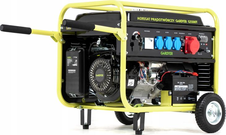 Agregat prądotwórczy GENERATOR trójfazowy 5,5 kW