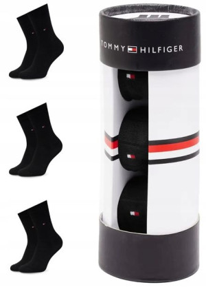 Skarpety damskie TOMMY HILFIGER zestaw 3 par 35-38