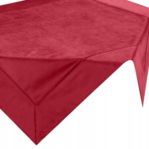 Obrus Velvet 85x85 Bordowy Eurofirany